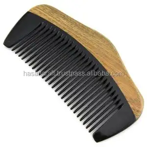 Eco Friendly New Design Wooden <b>Comb</b> Wood <b>Comb</b> for Hair and Bear <b>Hot</b> Selling and Wholesale Wooden <b>Comb</b> - Product Image 1