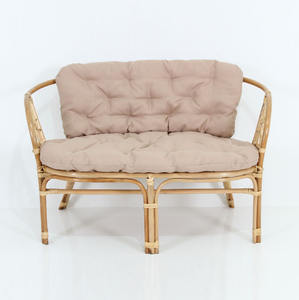 Conjunto de Sofá de Ratán Natural Bahama Spider, Silla Apilable Económica de Alta Capacidad de Carga - Product Image 3