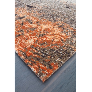 Meilleure vente Tapis abstrait noué à la main pour la chambre à coucher et le salon Tapis et ensembles de créateurs indiens fabriqués à la main - Product Image 3