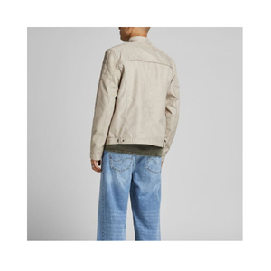 Chaqueta de motorista de estilo moderno para hombre, ropa de diario acogedora con logotipo personalizado en diferentes tamaños y colores - Product Image 4