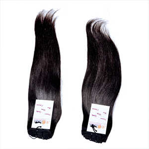 พรีเมี่ยมเกรดขายส่งเวอร์จินมนุษย์ต่อผมตรงทอผ้ารวมกลุ่ม,บราซิลดิบหนังกำพร้าชิดผู้ขายผม - Product Image 1