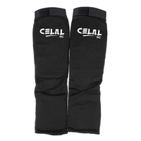 Protections de tibias pour arts martiaux, taekwondo, karaté, protection professionnelle, rembourrage en mousse jumbo, super extensible, élastique, pour entraînement MMA