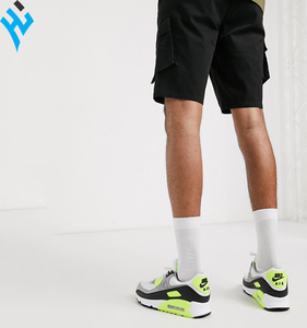 Offre Spéciale 2025 nouvelle mode hommes élégants noir grandes poches latérales Sweat Cargo Shorts - Product Image 2