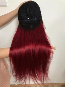 วิกผมลูกไม้สวิสวิกผมกัมพูชาดิบ,สำหรับผู้หญิงผิวดำหนังกำพร้าเวอร์จินเวียดนาม100% - Product Image 4