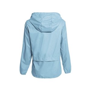 แจ็กเก็ตกันลมลำลองพร้อมฮู้ดปรับได้มีเชือกผูกสำหรับทุกฤดูกาลดึงแน่นสำหรับการป้องกันฝน - Product Image 2