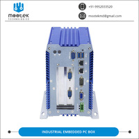 MOOTEK MBOX-520-I5-2 Factory Price Industrial Embedded Box PC Fanless with 2 PCI Slots FCC/ROHS/CE Certified Computer Accessory