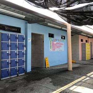 Small Size ABS Plastic Coin Operated Locker with stainless lock for Swimming Pool - Product Image 1