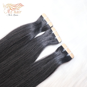 Bande alignée sur les cuticules vierges 100% dans les extensions de cheveux couleur naturelle pleine longueur 8-32 pouces Remy Grade cheveux crus vietnamiens - Product Image 3