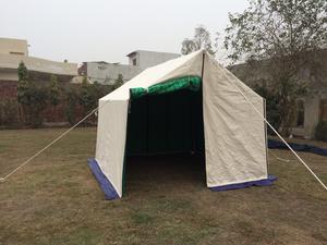 Kuwaiti เต็นท์ผ้าใบผ้าฝ้ายกันน้ำ, เต็นท์กลางแจ้งทะเลทรายแคมป์ปิ้งพร้อมเสาอลูมิเนียมเต็นท์ซาฟารีอาหรับ - Product Image 6