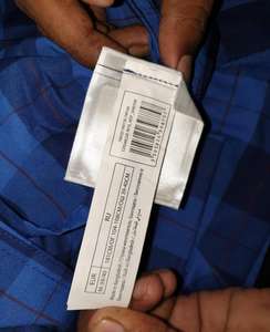 Chemises de bureau pour hommes à manches longues, à carreaux, boutonnées, de qualité supérieure, de marque originale, en provenance du Bangladesh, lots en stock - Product Image 6