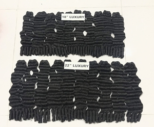 ผมต่อเวียดนามแท้ 100% เกรดพรีเมียม เนื้อนุ่มตรงสลวย เงางาม ซุปเปอร์ดับเบิ้ลดรอน ยาว 30 นิ้ว ทุกสี ขายดี - Product Image 1