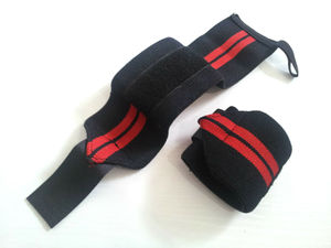 Logo personnalisé Poignet d'haltérophilie Bandages réglables Unisexe Fitness Training OEM Bandages de soutien en cuir néoprène 1 pièce - Product Image 4