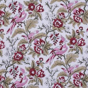 High Quality Beautiful Hand Block Print Fabric Soft Floral Cotton Indian Block Printed for Weddings Towels Sofas Meter Supply - Product Image 3