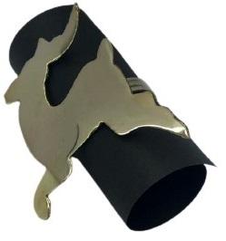 Argent Nickel Poli En Métal Anneau de Serviette En Aluminium Meilleur Vente Décoration De Table et des Fournitures Hôtelières Anneau de Serviette - Product Image 6