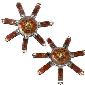 Sacral Peach Aventurina Orgone, generador de energía para protección EMF - Product Image 1