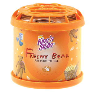เจลปรับอากาศ KING'S STELLA กลิ่นเลมอน 80 กรัม, ผลิตภัณฑ์ปรับอากาศสำหรับบ้านและรถยนต์ - Product Image 4