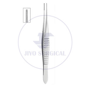 Gillies คีมสเตนเลสสตีลขนาด15/16ซม. ฟัน1X2อุปกรณ์สำหรับผ่าตัดแบบแมนนวล - Product Image 6