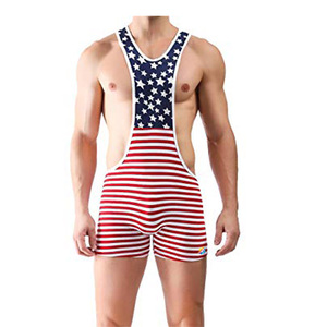 Latest Design Men's <b>Running</b> & Weightlifting <b>Singlets</b>-Quick Dry Breathable Eco-Friendly Plus Size Spandex/Polyester - Product Image 5