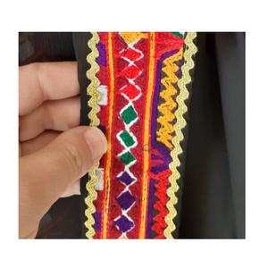 Mejor hecho de Material Kuchi afgano vestido disponible en todos los colores y diseños en venta a un precio razonable - Product Image 6