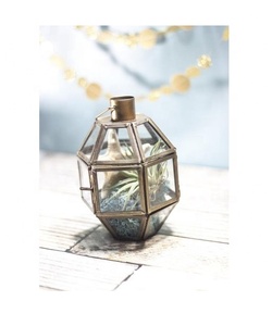 Moderno Ins Diseño Interior planta terrario linterna en forma de jarrón de Metal/maceta para decoración del hogar fabricado por mayorista - Product Image 1