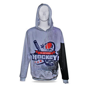 Sweat-shirts à capuche zippés en molleton écologique de haute qualité avec impression et broderie personnalisées pour hommes – Vêtements de sport en gros pour l'hiver - Product Image 6