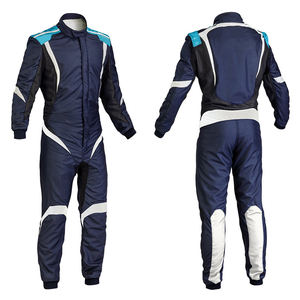 Ropa deportiva de carreras Go-Kart a prueba de viento Unisex de alta calidad, traje de carreras de práctica de talla grande personalizado para adultos, talla XL transpirable - Product Image 4