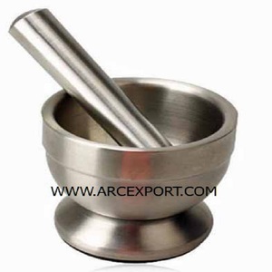 Black Color <b>Marble</b> Kitchen Gadgets <b>Mortar</b> <b>and</b> <b>Pestle</b> Cookware Ginger Grinder <b>Mortar</b> <b>and</b> <b>Pestle</b> Kitchen Accessories by ARC Export - Product Image 2