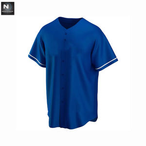 Chemises de Baseball OEM, vierges, à la mode, bon marché, personnalisées, vente en gros, - Product Image 5