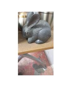 กระต่ายทองเหลืองโบราณเสร็จสิ้นการเผาศพสัตว์เลี้ยงอุปกรณ์งานศพ - Product Image 1