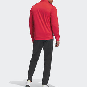 ชุดกีฬาผู้ชาย,ชุดวอร์มสีดำมีซิปแขนยาวสำหรับกิจกรรมกลางแจ้ง - Product Image 6