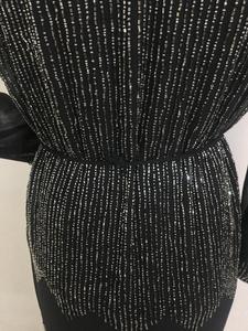 ชุดเดรสแบบลำลองสไตล์มุสลิมแบบดั้งเดิมของผู้หญิงดูไบ เสื้อคลุมยาวแบบชาติพันธุ์ คาร์ดิแกน คาฟตัน ทูนิค ปักมือด้านหน้า เปิดด้านหน้า อาบายะ - Product Image 6