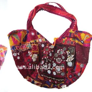 El yapımı tribal banjara çantaları ayna çalışmak bayan tasarımcı çantaları bayanlar lüks ünlü marka çanta