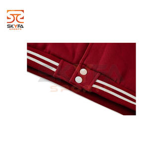 Veste universitaire à manches longues pour homme, veste de collège - Product Image 2