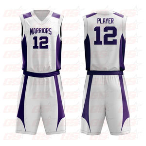 Débardeur de basket-ball personnalisé, dernier design brodé, uniforme de haute qualité - Product Image 3