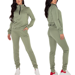 Nuevo conjunto deportivo de dos piezas para mujer, diseños de nueva tendencia, tallas grandes, MOQ bajo. - Product Image 6
