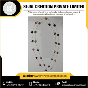 Collar de Plata de Ley 925 Sejal Creations, Unisex, Regalo de Boda con Oro de la India, para Fiesta, Compromiso, Aniversario - Product Image 6