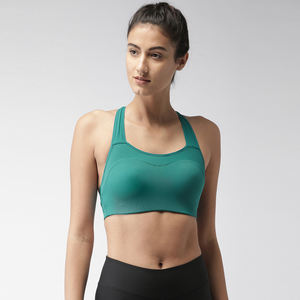 Sports Bra White Color Spandex Polyester Made Sexy Sports Bra - Product Image 5