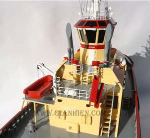 Bateau en bois, jouet artisanal de haute qualité, 10 pièces - Product Image 4