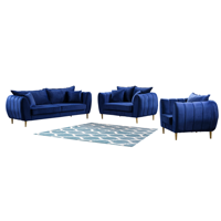 Conjunto de Sofá Esquinero de Madera Tapizado Moderno y Contemporáneo para Sala de Estar, el Mejor Regalo para Ella, Muebles Modulares de Terciopelo para Escuela