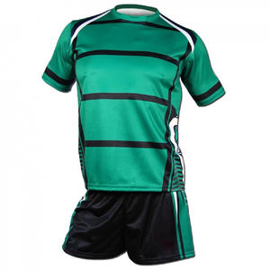 Uniformes de Rugby Profesionales Unisex, Conjunto con Logotipo Personalizado, Impresión Transpirable, Talla Grande, Antibacteriano, Secado Rápido, Ropa Deportiva - Product Image 4