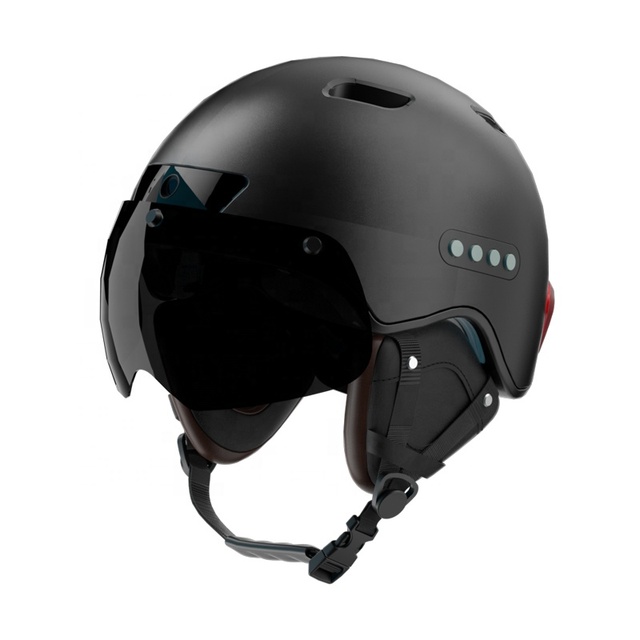 Speaker Bt Headset Bicycle Smart Motorcycle Helmet Camera Intelligent Helmet with Blue Tooth Head Phones for Bicycle