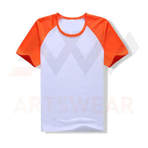 T-shirts unis pour hommes personnalisés de haute qualité T-shirt graphique en coton Impression Couleur contrastée T-shirts vierges personnalisés Meilleur prix 2024 - Product Image 2