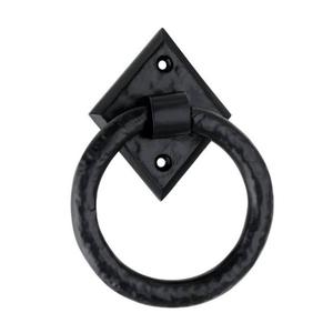 Heurtoir de porte en gros enduit de poudre noire en aluminium fait à la main pour la décoration de la maison - Product Image 6