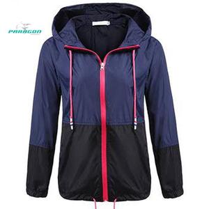 Veste coupe-vent de pluie en nylon 100% imperméable personnalisée-Vestes coupe-vent respirantes à la mode élégantes OEM - Product Image 3