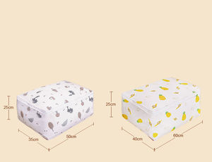 DLL45 sacs mobiles à fermeture éclair, sacs de rangement, anti-poussière pour vêtements, literie, couette, oreiller, fourre-tout, grands sacs à vêtements - Product Image 5