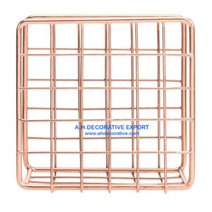 Porte-serviettes en fil métallique, couleur cuivre, de haute qualité, pour hôtel, Restaurant, bureau et voiture - Product Image 3