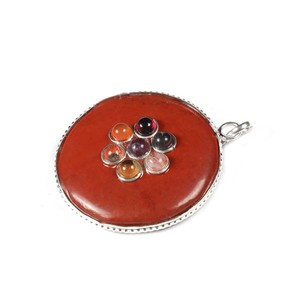 Mejor oferta en rojo jesper Chakra disco colgantes | jesper Chakra disco colgantes proveedor - Product Image 1