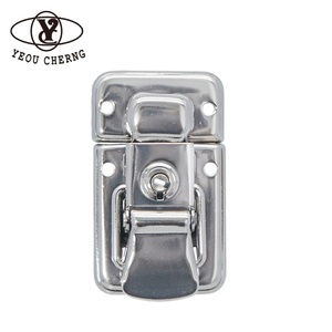 Caja de herramientas para el pecho HC252, cierre estilo llave, estuche de transporte de aluminio para vino, Maleta, hardware de equipaje, piezas de accesorios, precio barato - Product Image 1