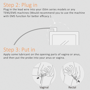 Outil de stimulation musculaire d'exercice de Kegel PR-09A en acier et matériau ABS Garantie 1 an Instrument de classe II - Product Image 4