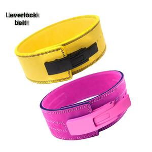 GAF Ceinture de levage de poids réglable en cuir véritable durable et confortable de 10cm avec boucle en acier pour les entraînements de gymnastique - Product Image 5